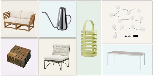 9 находок от IKEA для патио, которые выбирают профессиональные дизайнеры