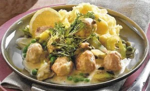 Рецепт Гуляша с Клёцками и Пореем