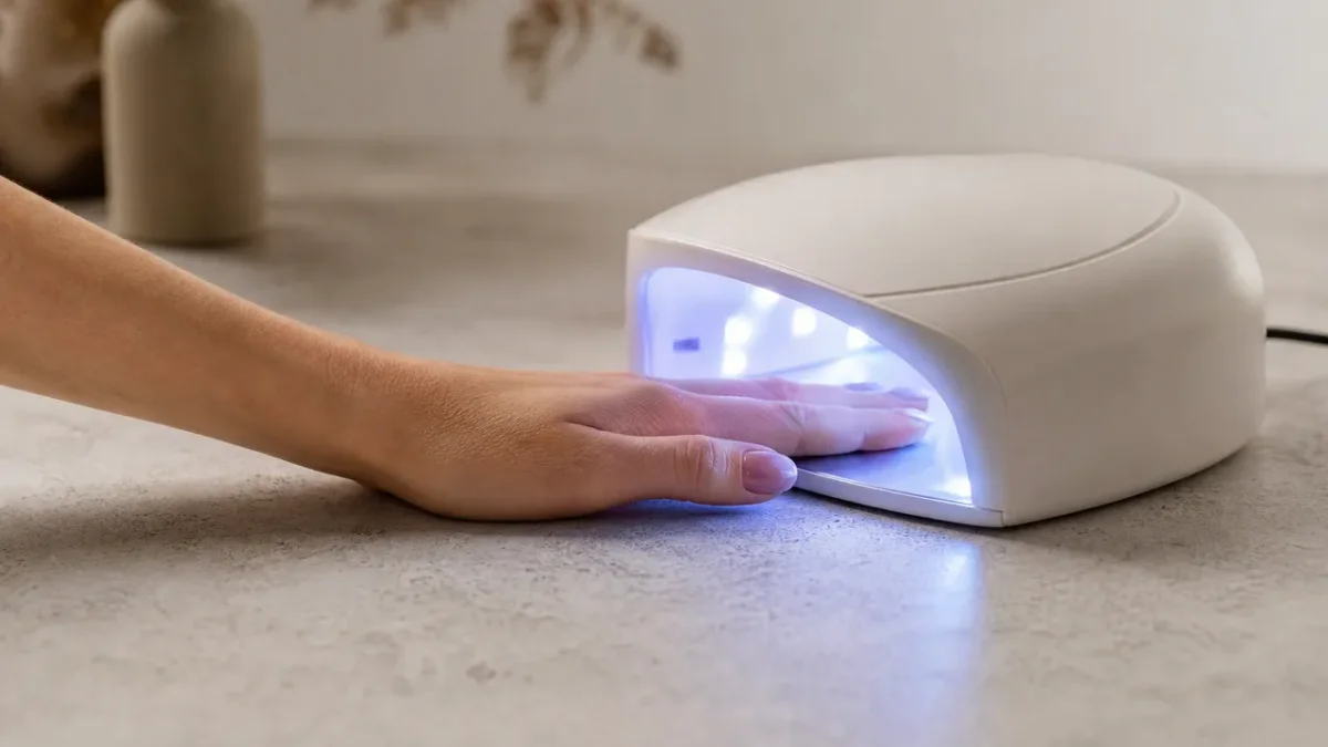 Время полимеризации полуперманентного лака: LED или UV?